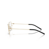 Moncler ME1004 Eyeglasses 1007 pale gold - product thumbnail 3/3