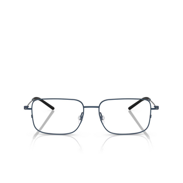 Moncler ME1004 Eyeglasses 1008 matte blue - front view