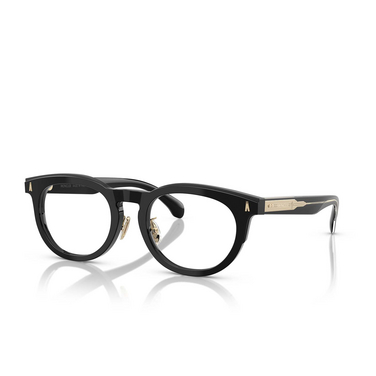 Moncler ME2004D Eyeglasses 3001 shiny black - three-quarters view