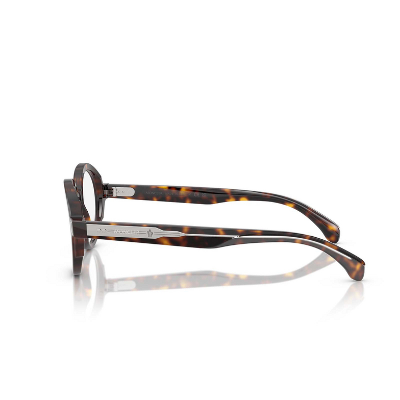 Lunettes de vue Moncler ME2005F 3002 brown tortoise - 3/3