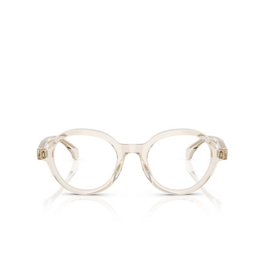 Occhiali da vista Moncler ME2005F 3003 transparent butter - frontale