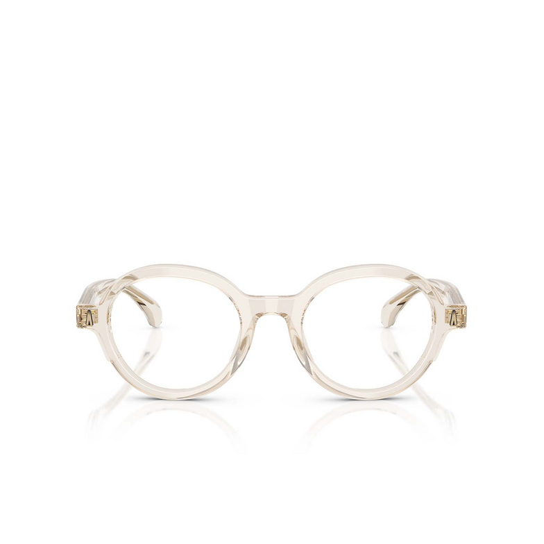 Lunettes de vue Moncler ME2005F 3003 transparent butter - 1/3