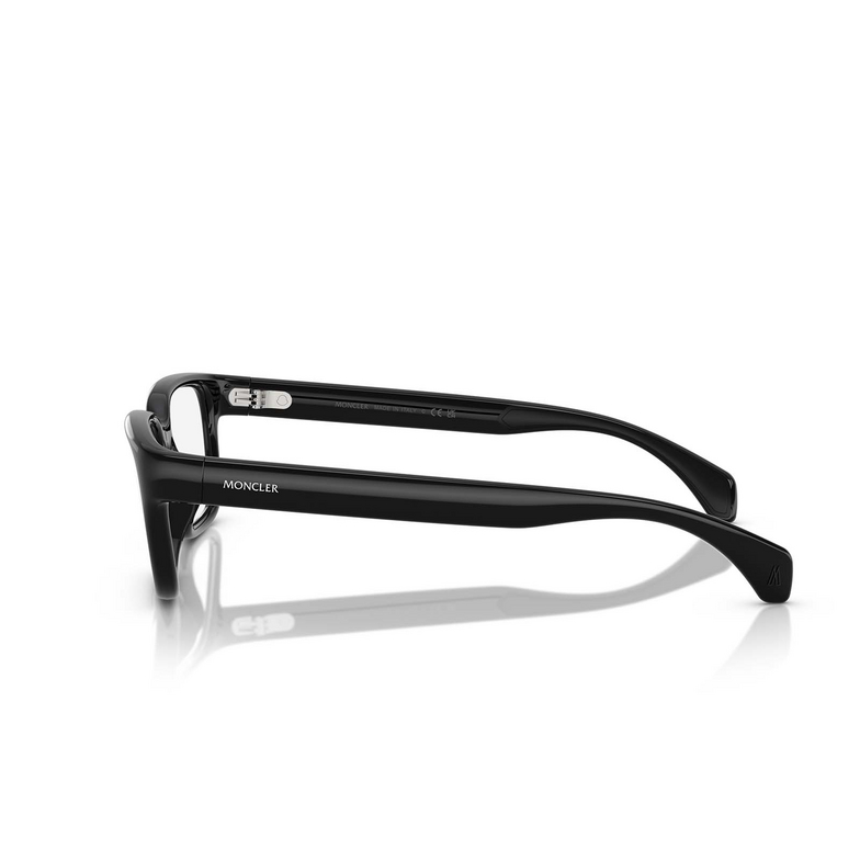 Moncler ME3001 Eyeglasses 5001 shiny black - 3/3