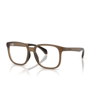 Moncler ME3003 Eyeglasses 5012 opal matte brown - three-quarters view