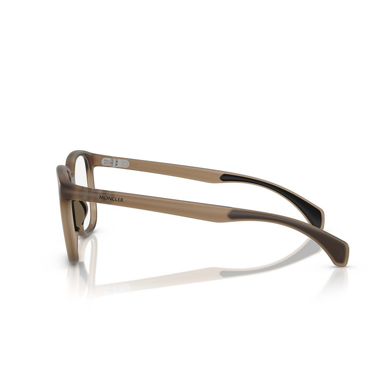 Lunettes de vue Moncler ME3003 5012 opal matte brown - 3/3