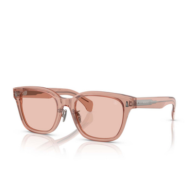 Moncler METROPE Sonnenbrillen 300884 pink transparent - Dreiviertelansicht