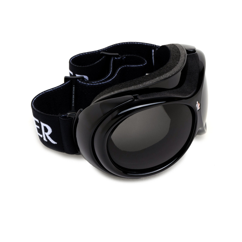Moncler ML0130 Sunglasses 01A shiny black - 2/4