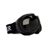 Occhiali da sole Moncler ML0130 01A shiny black - anteprima prodotto 3/4