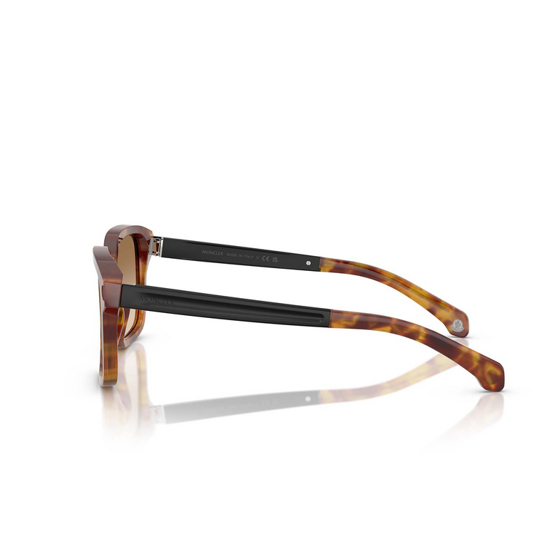Moncler QUADERNA Sunglasses 301189 havana honey - 3/3