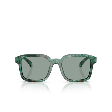 Occhiali da sole Moncler QUADERNA 301282 havana green - frontale