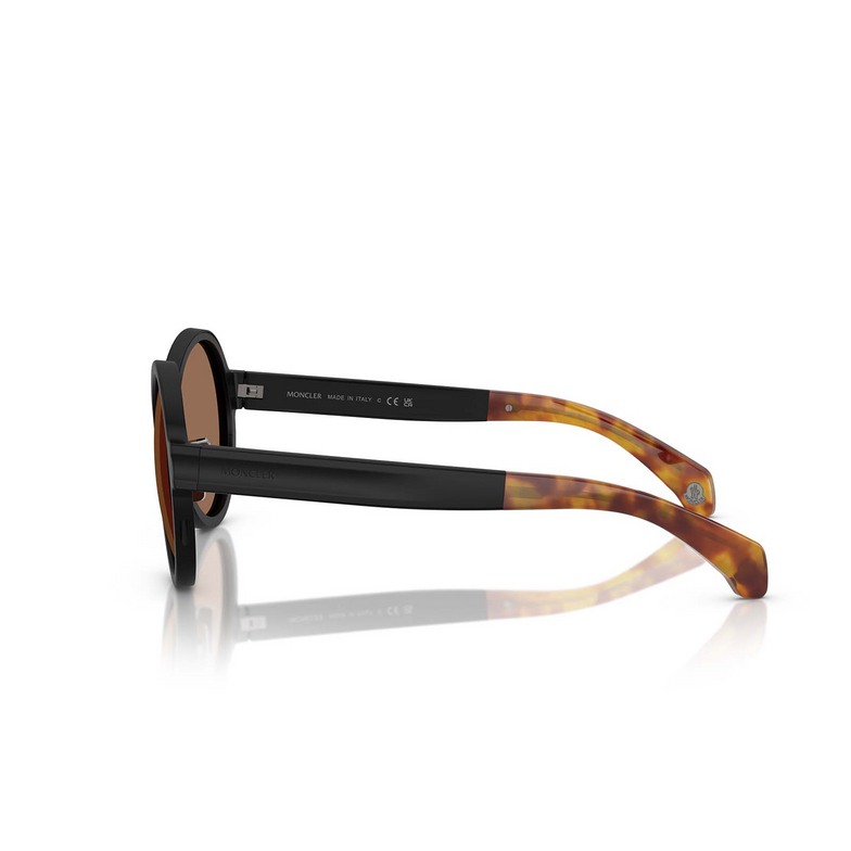 Lunettes de vue Moncler RONDO 101473 matte black - 3/3