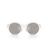 Lunettes de vue Moncler RONDO 10156G matte silver - Vignette du produit 1/3