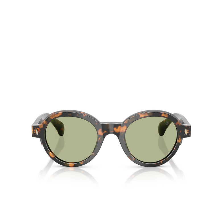 Moncler RONDOSA Eyeglasses 300682 brown green havana - 1/3