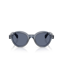 Lunettes de vue Moncler RONDOSA 300772 shiny transparent blue