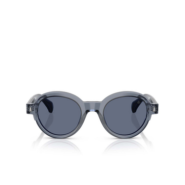 Occhiali da vista Moncler RONDOSA 300772 shiny transparent blue - frontale
