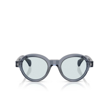 Occhiali da vista Moncler RONDOSA 300T72 shiny transparent blue - frontale