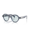 Moncler RONDOSA Eyeglasses 300T72 shiny transparent blue - product thumbnail 2/3