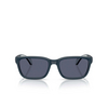 Moncler SLICKA Sunglasses 50082V matte blue - product thumbnail 1/3