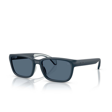 Occhiali da sole Moncler SLICKA 500880 matte blue - tre quarti