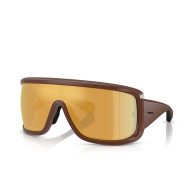 Moncler SNOWSEEKER Sunglasses 50205A matte brown - three-quarters view