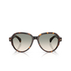 Occhiali da vista Moncler SWANSPAN 30022A brown tortoise - anteprima prodotto 1/3