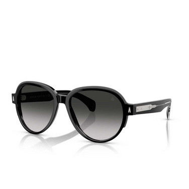 Moncler SWANSPAN Sunglasses 30013C shiny black - three-quarters view