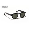 Accesorios Moscot CLIPTOSH MATTE BLACK - Miniatura del producto 2/2