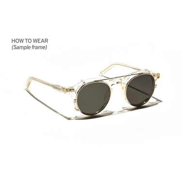 Moscot CLIPZEN Accessories GOLD - three-quarters view