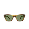 Mr. Leight DAMONE S Sunglasses MBW-WG/BOXGRN matte beachwood-white gold/boxwood green - product thumbnail 1/3