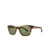 Mr. Leight DAMONE S Sunglasses MBW-WG/BOXGRN matte beachwood-white gold/boxwood green - product thumbnail 2/3