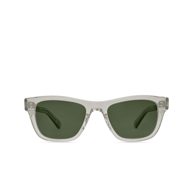 Mr. Leight DAMONE S Sunglasses MORD-MPLT/PG15 morning dew-matte platinum/pure g15 - front view