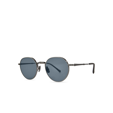 Mr. Leight HACHI S Sunglasses PW-MCW/SFPRESBLU pewter-matte coldwater/semi-flat presidential blue - three-quarters view