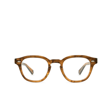 Mr. Leight JAMES C Eyeglasses MRRYE-WG marbled rye-white gold - front view