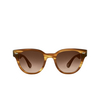 Gafas de sol Mr. Leight JANE S BW-WG/SATG beachwood-white gold/saturn gradient - Miniatura del producto 1/3
