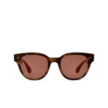 Mr. Leight JANE S Sunglasses HCL-ATG/ORC honeycomb laminate-antique gold/orchid - front view
