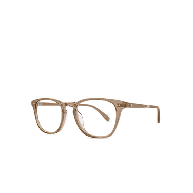 Mr. Leight KANALOA C Eyeglasses DUR-WG dusty rose-white gold - three-quarters view