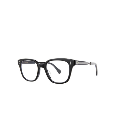 Mr. Leight MANA C Eyeglasses BK-PW black-pewter - three-quarters view