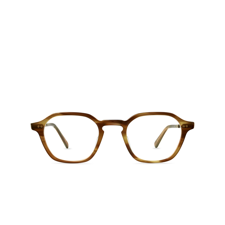 Mr. Leight RELL II C Eyeglasses BW-WG beachwood-white gold - 1/3