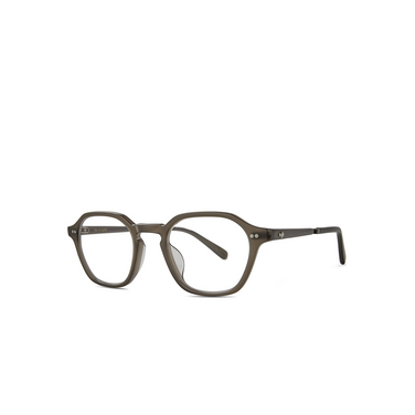 Mr. Leight RELL II C Eyeglasses TRU-PLT truffle-platinum - three-quarters view