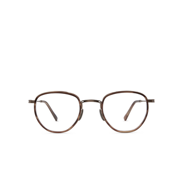 Mr. Leight ROKU C Eyeglasses KOA-ATG koa-antique gold - front view