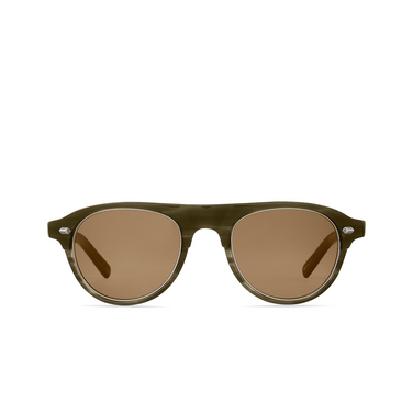 Mr. Leight STAHL S Sunglasses KLP-PW/MO kelp-pewter/molasses - front view