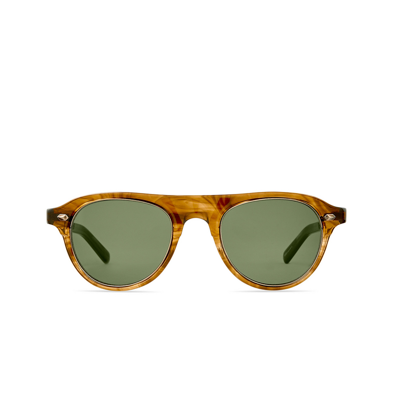 Mr. Leight STAHL S Sunglasses MRRYE-ATG/GRN marbled rye-antique gold/green - 1/3