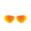 Lunettes de soleil Mykita ALPINE SUN 013 glossy gold - Vignette du produit 1/4