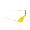 Lunettes de soleil Mykita ALPINE SUN 013 glossy gold - Vignette du produit 2/4