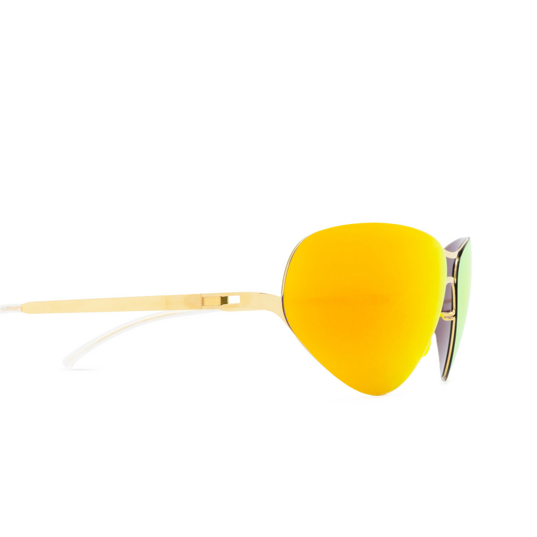 Mykita ALPINE Sunglasses 013 glossy gold - 3/4