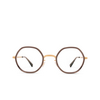 Lunettes de vue Mykita ALYA 653 a83-champagne gold/clear ash - Vignette du produit 1/4