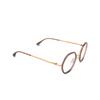 Mykita ALYA Korrektionsbrillen 653 a83-champagne gold/clear ash - Produkt-Miniaturansicht 2/4