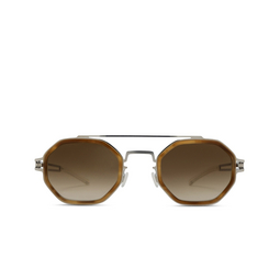 Lunettes de soleil Mykita ARTURO SUN 370 a92-shiny silver / galapagos