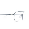 Mykita ARVO Eyeglasses 091 silver/navy - product thumbnail 3/4