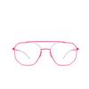 Mykita ARVO Korrektionsbrillen 151 silver/neon pink - Produkt-Miniaturansicht 1/4